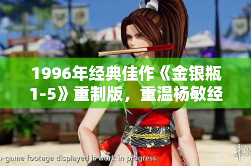 1996年经典佳作《金银瓶1-5》重制版，重温杨敏经典！