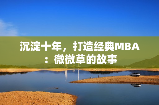 沉淀十年，打造经典MBA：微微草的故事