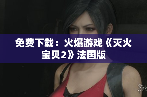 免费下载：火爆游戏《灭火宝贝2》法国版