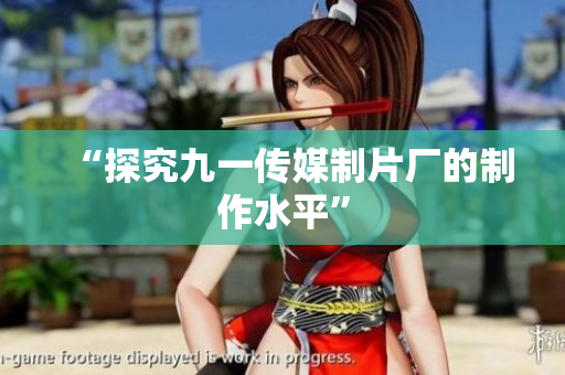“探究九一传媒制片厂的制作水平”