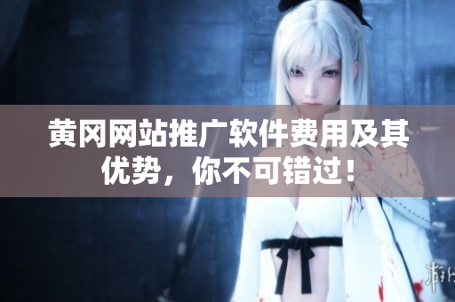 黄冈网站推广软件费用及其优势，你不可错过！