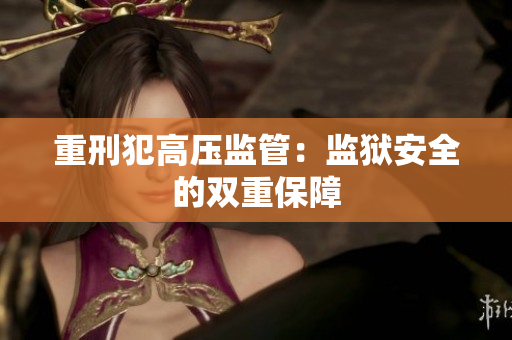 重刑犯高压监管：监狱安全的双重保障
