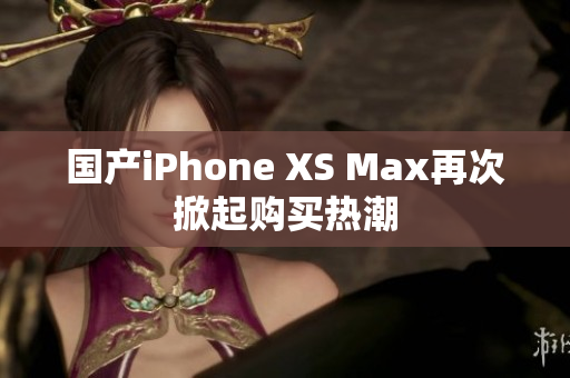 国产iPhone XS Max再次掀起购买热潮