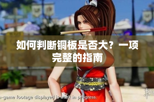 如何判断铜板是否大？一项完整的指南