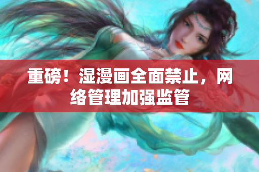 重磅！湿漫画全面禁止，网络管理加强监管