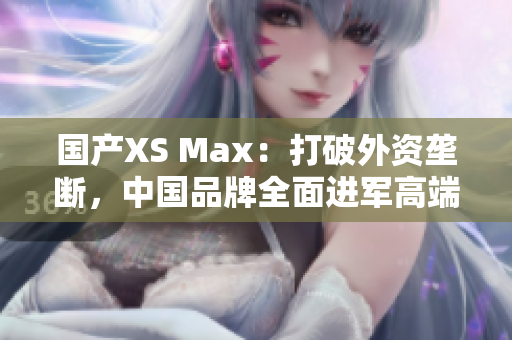 国产XS Max：打破外资垄断，中国品牌全面进军高端手机市场
