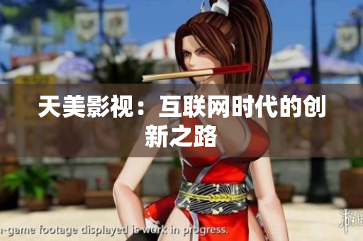 天美影视：互联网时代的创新之路